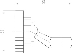 Milacio Держатель для душевой лейки MC.003.BBR черная бронза – фотография-2